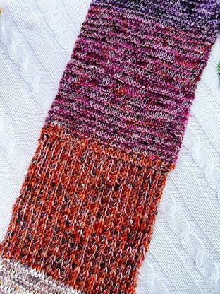 Knit Fade Scarf