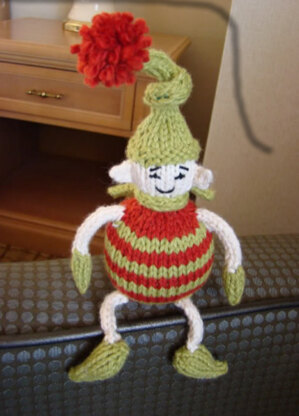 Tiny Elf Toy in Spud & Chloe Sweater