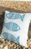 Decorative Fish Cushion Cover