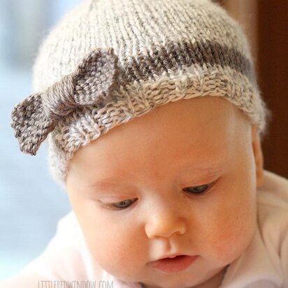 Bow Baby Hat