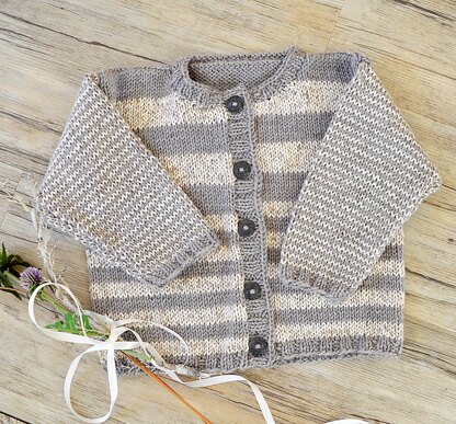 Finnigan Stripe Jumper - P128 Knitting pattern by OGE Knitwear Designs ...