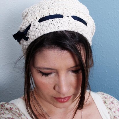 French Bonnet (Knit version) - knitting pattern
