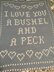 I love You a Bushel and a Peck