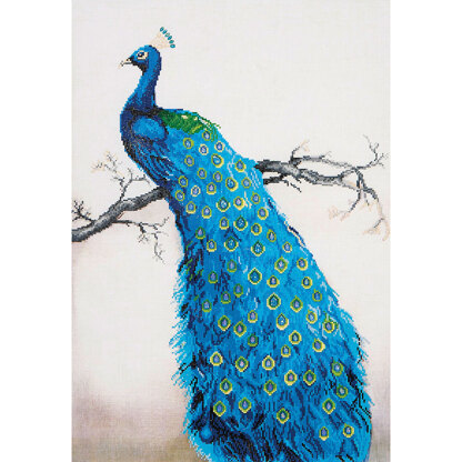 Diamond Dotz Blue Peacock Diamond Painting Kit