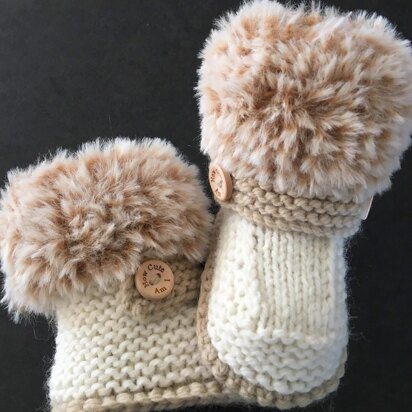 Faux Fur Booties