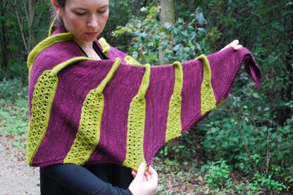 Plicata Shawl