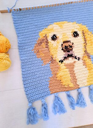 Golden Retriever Wall Hanging