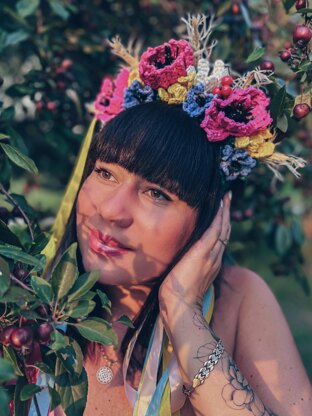 Floral headband