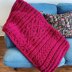 Entwined Staghorn Cable Blanket