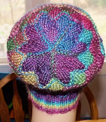 Faux Entrelac Hat