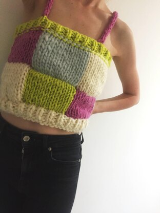 Patchwork Vest