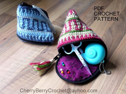 Coins Purse or Sewing Necessaire Crochet Pattern