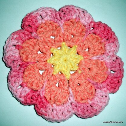 Large Flower Motif / Coaster