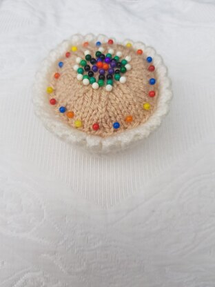 Knitted Cupcake