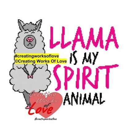 Llama Spirit Stitch Graph