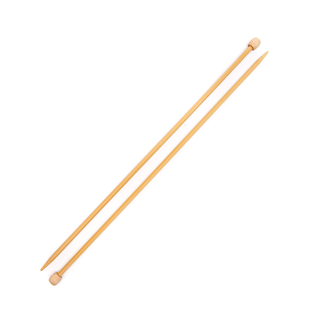Bamboo Knitting Needles, Single Point, 13 14 Clover 