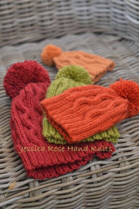 Bobble Hat ' Autumn'