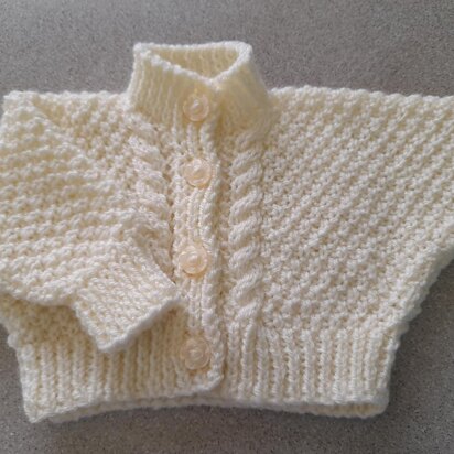 Dolman Moss Baby Cardigan