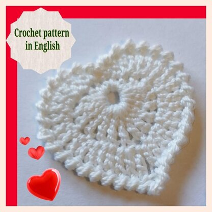 Heart crochet pattern