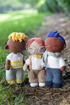 Bamboo Pop Dolls in Universal Yarn Bamboo Pop - Downloadable PDF