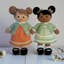 Lilly and May Springtime dolls
