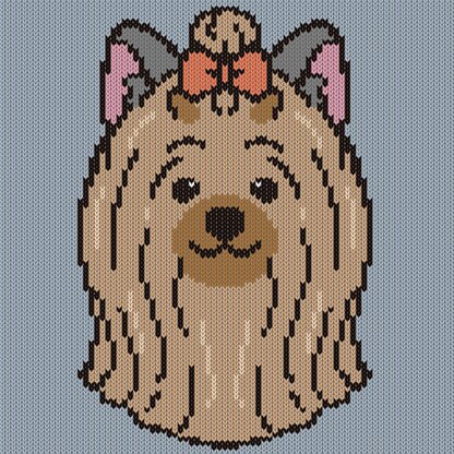 Yorkshire Terrier Knitting Chart