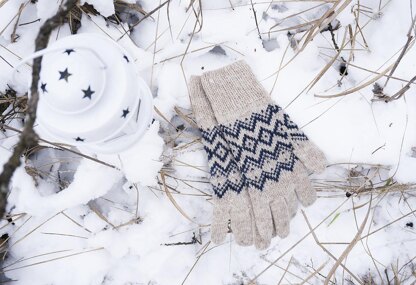 Wintery gloves