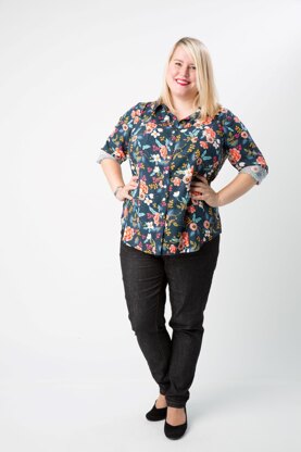 Cashmerette Harrison Shirt 2101 - Paper Pattern, Size 12 - 28