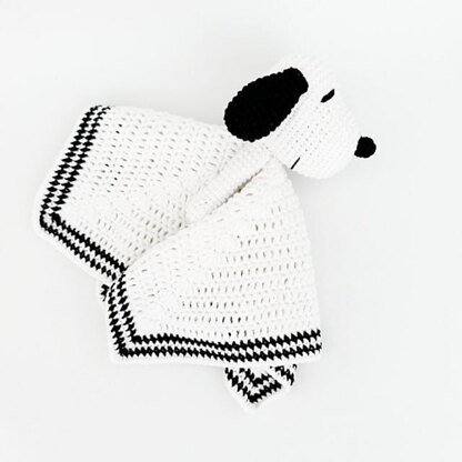 Snoopy lovey blanket