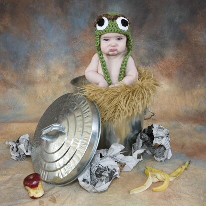 Oscar the Grouch Baby Hat