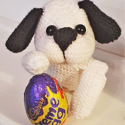 Little Pip Creme Egg Cosy/Key Ring/ Handbag Charm - knitting pattern
