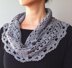 Jennifer - floral lace cowl