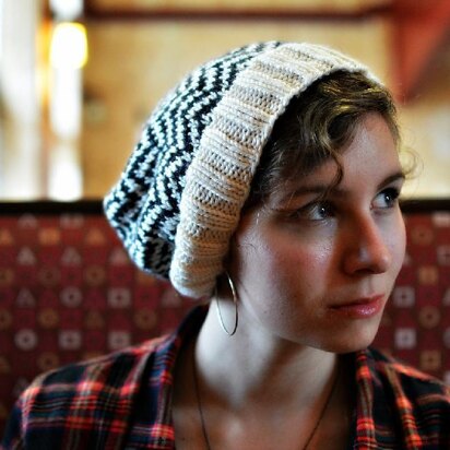 Herringbone - The Hat - knitting pattern