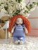 Doll Knitting Pattern - Knitted Doll Caramel