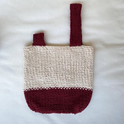 Linen Stitch Knot Bag