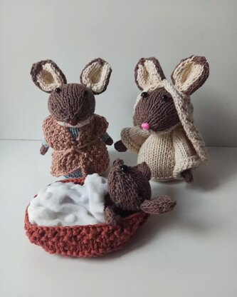 Chrsitmas mice knitivity