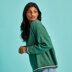 Ready To Go Rugby Shirt - Free Jumper Knitting Pattern For Women in Paintbox Yarns Cotton 4 Ply by Paintbox Yarns