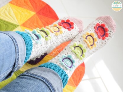 Awesome Blossom Socks