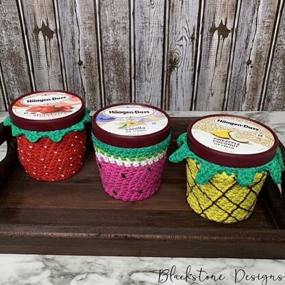 Fruity Ice Cream Cozies