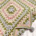 Diamond Granny Blanket Pattern - US Terms