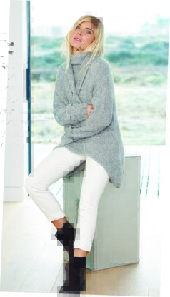 Sweater and Coat in Rico Luxury Alpaca Superfine Aran - 625 - Downloadable PDF