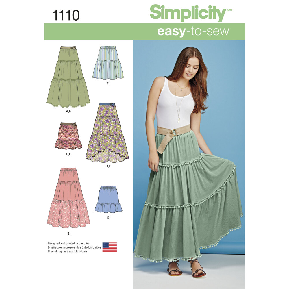 Tiered 2025 skirt xl