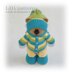 Billy Bear Crochet + Knitting Pattern (with clothes)