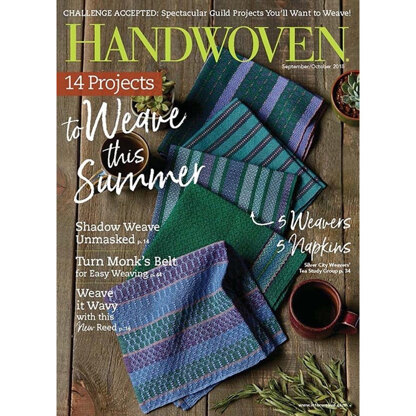Handwoven Magazine September/October 2023