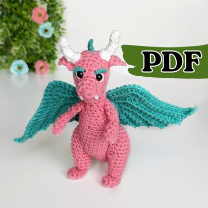 Amigurumi dragon pattern