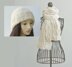 Wavy Rib Hat and Scarf Set