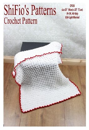 Waffle Stitch Blanket #326
