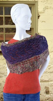 Wood Violet Wrap