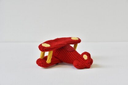 Biplane Aeroplane Amigurumi