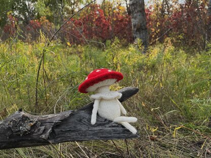 Amigurumi Mushroom doll